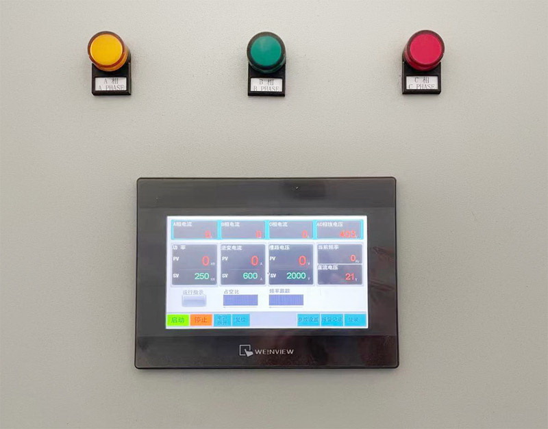 IGBT power supply PLC control touch screen